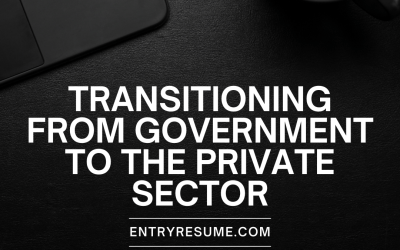 The Benefits of Transitioning from Government to the Private Sector